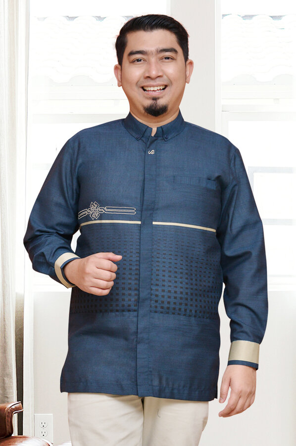 Kemeja Koko Lengan Panjang Premium