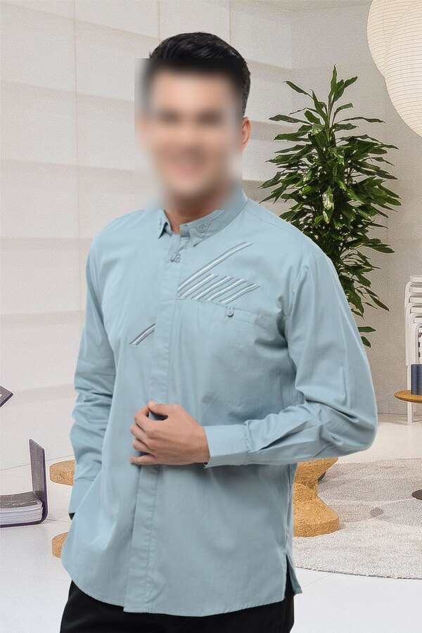Kemeja Koko Slim Fit